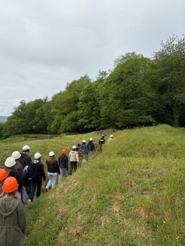 progression dans la tranchée de première ligne allemande Progression dans la tranchée allemande