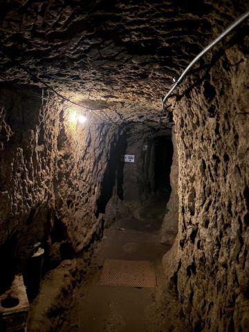 Progression dans le réseau allemand Dans le réseau souterrain allemand