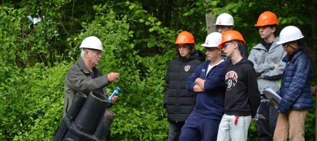 visite du collège d'Etel le 19 mai 2026