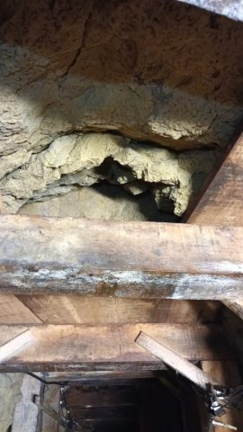 11 juillet : ouverture du chantier dans Westfalenstollen (photo AVA) Westfalenstollen, 11 juillet 26, ouverture du chantier