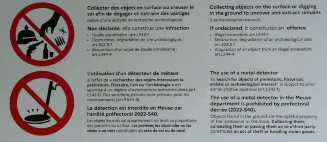 Rappel de la règlementation par la préfecture de la Meuse